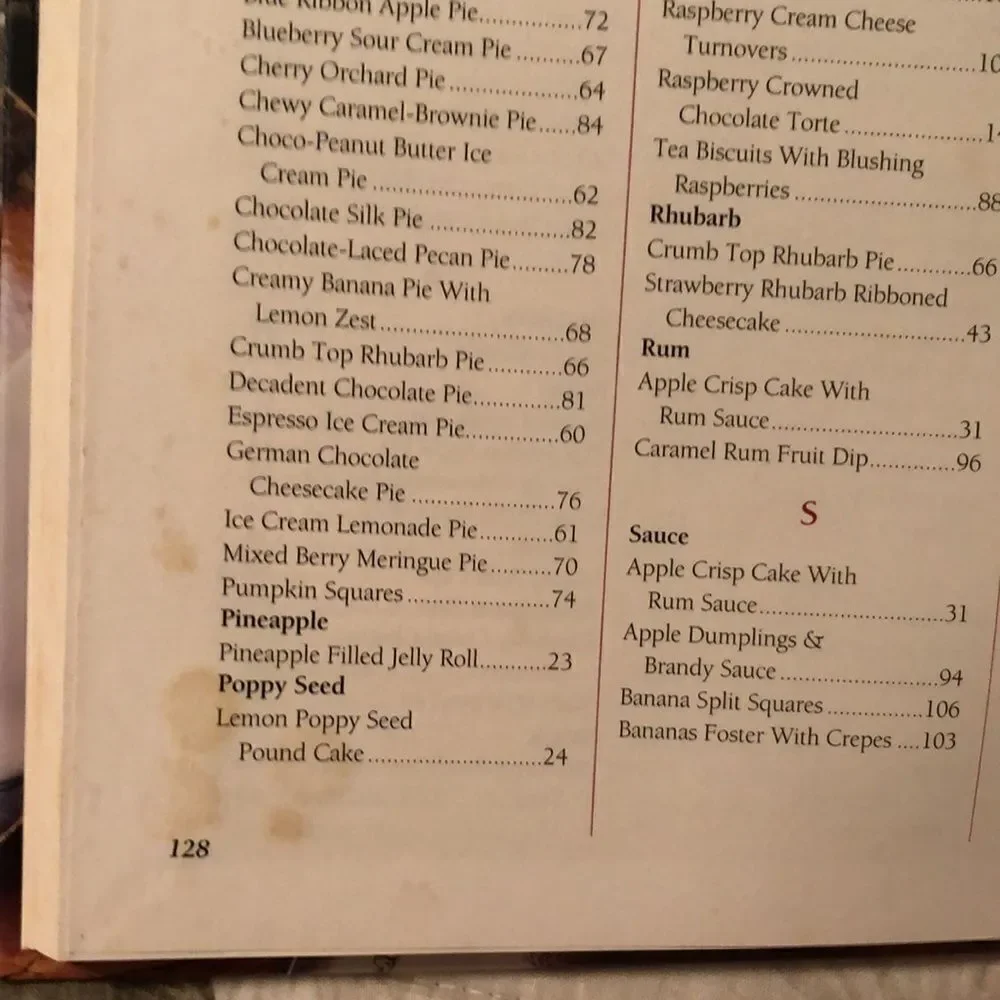 Vintage Treasure LandOLakes Desserts Cookbook